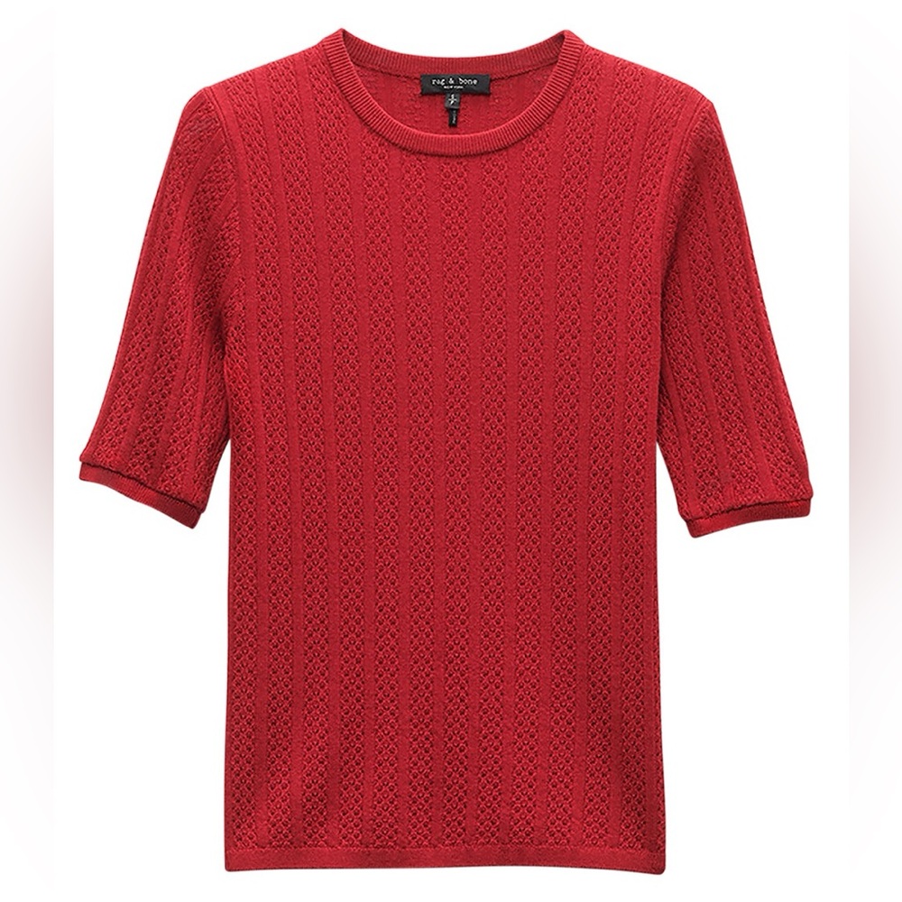 Rag & Bone Tina Washable Wool Crew